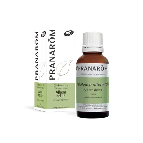 Pranarom PRANARÔM - Tea Tree BIO - Olio Essenziale Chemiotipizzato- Difese Naturali - 100% Puro E Naturale -OECT