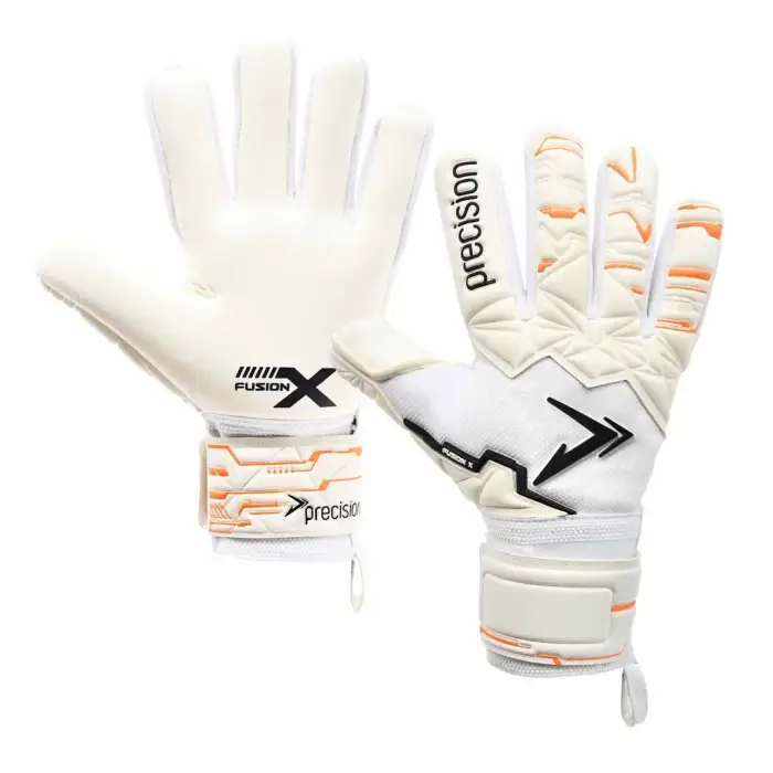 Precision Guanti da portiere per bambini Fusion X Pro Negative Contact Duo Blanc