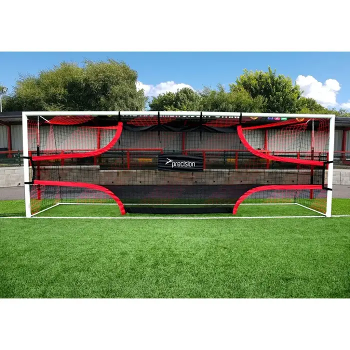 Precision Rete da calcio per il tiro al bersaglio Noir