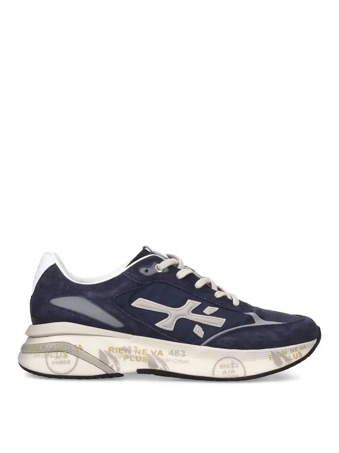 Premiata Sneakers Basse Moerun Blu
