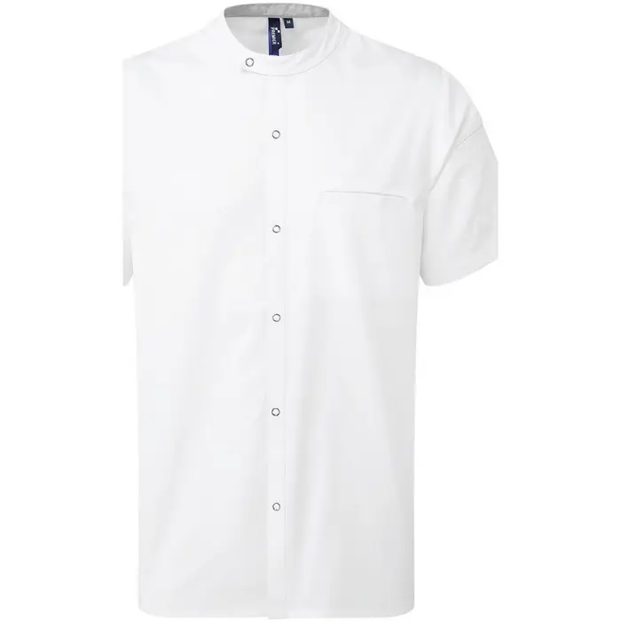 Premier Camicia a maniche corte Recyclight Bianco