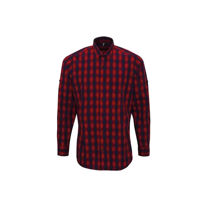 Premier Camicia a maniche lunghe Mulligan Rosso