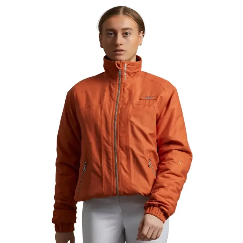 Premier Equine Giacca da equitazione impermeabile con zip integrale Pro Rider