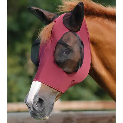 Premier Equine Maschera antimosche per cavalli Comfort Tech Lycra