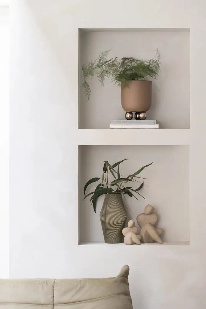 copertura vaso Estilo S/18,5 x 23 cm Marrone miniatura 3