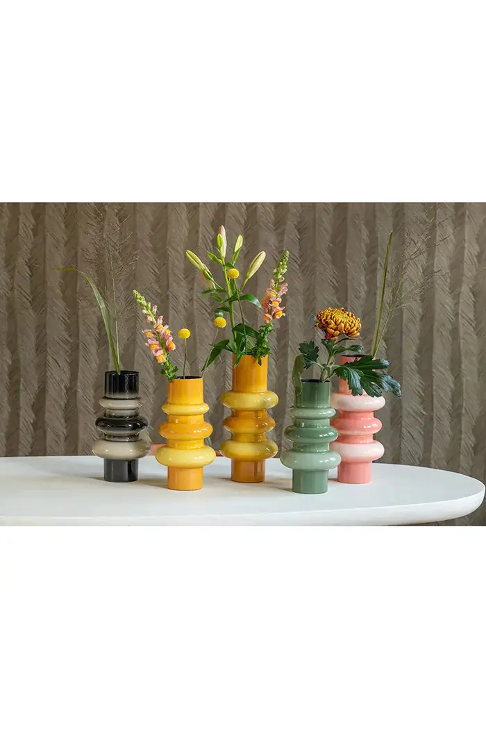 vaso indipendente in ferro M Giallo miniatura 4