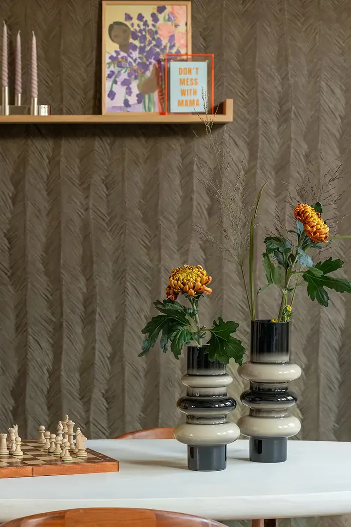 vaso indipendente in ferro S Grigio miniatura 3