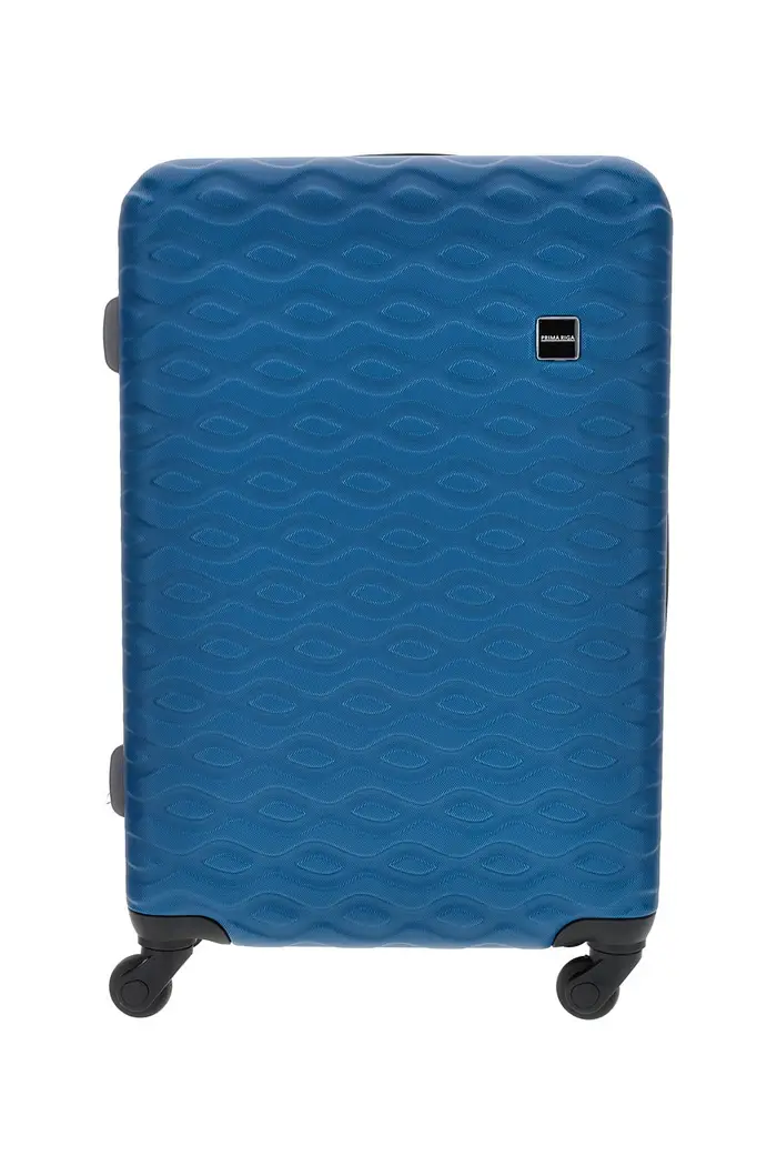 PRIMA RIGA Trolley piccolo blu rigido 4 ruote PR187/P [BLUE]