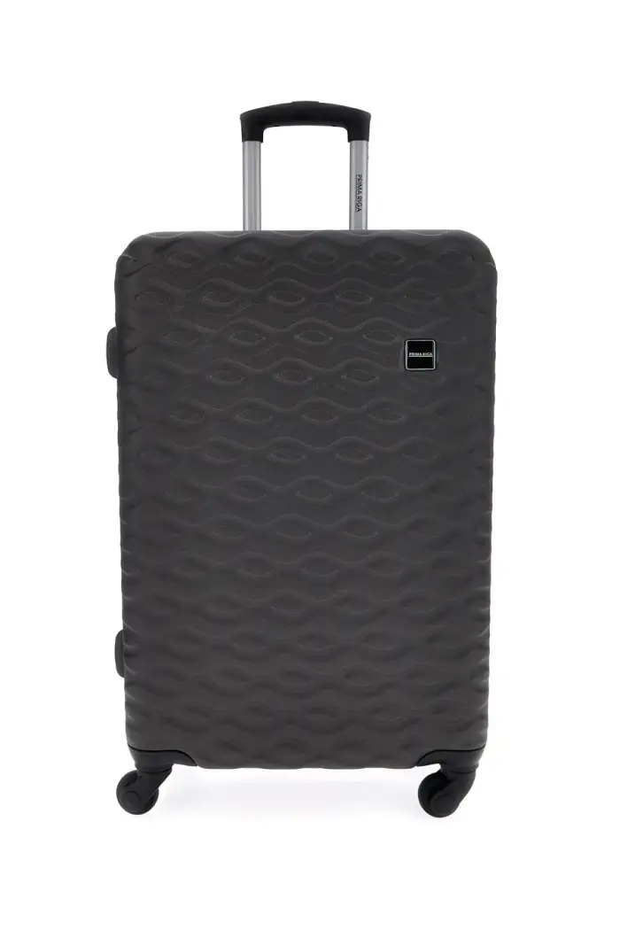 PRIMA RIGA Trolley piccolo grigio rigido 4 ruote PR187/P [GRIGIO]