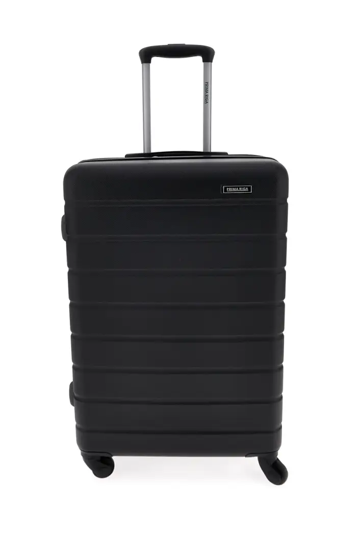 PRIMA RIGA Trolley piccolo nero rigido 4 ruote PR188/P [NERO]