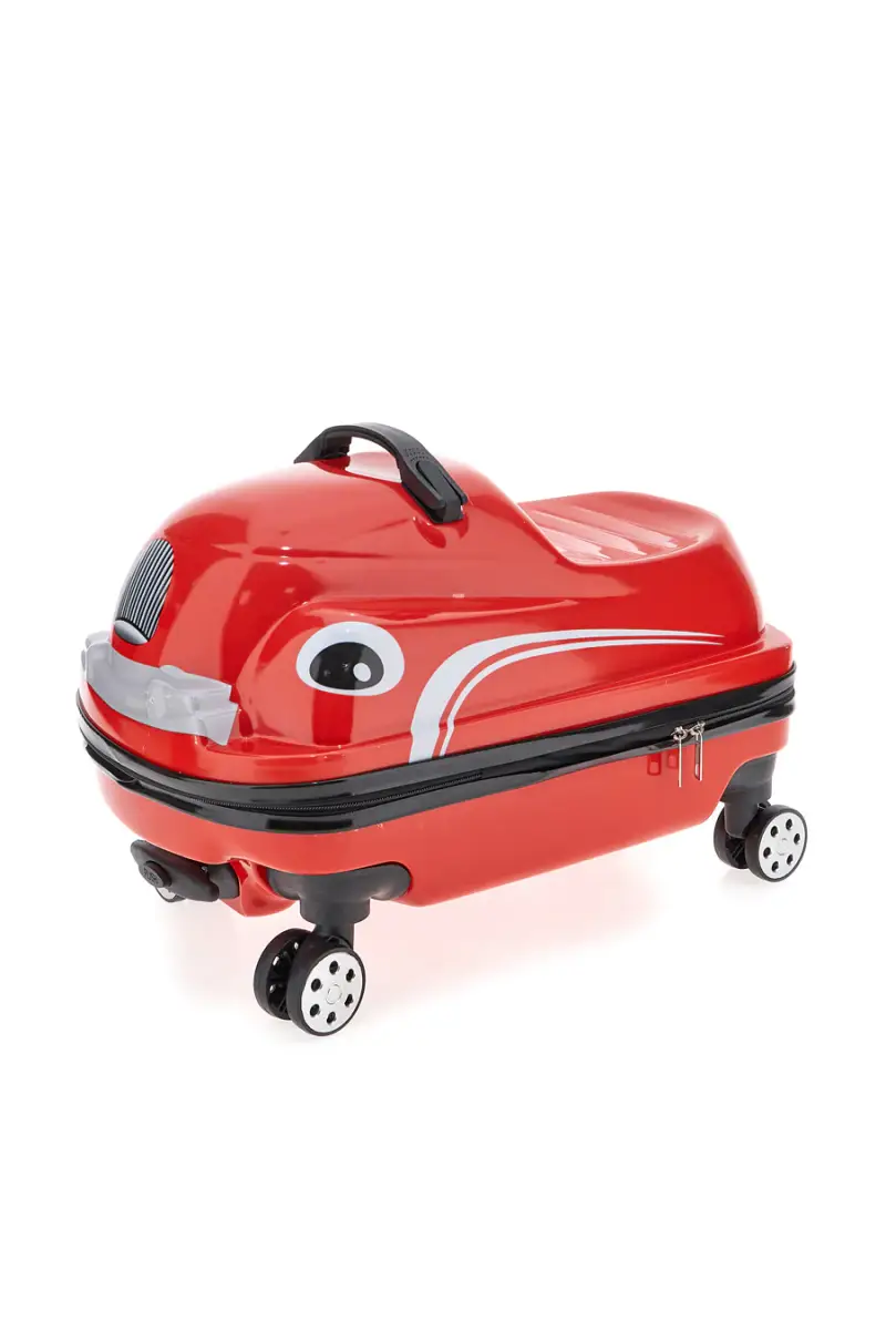 PRIMA RIGA Trolley Red cavalcabile bambini wen Bab01 [ROSSO]