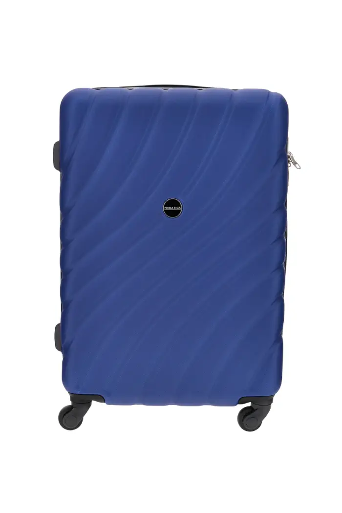 PRIMA RIGA Trolley rigido piccolo blu con ruote girevoli PR185/P [BLUE]