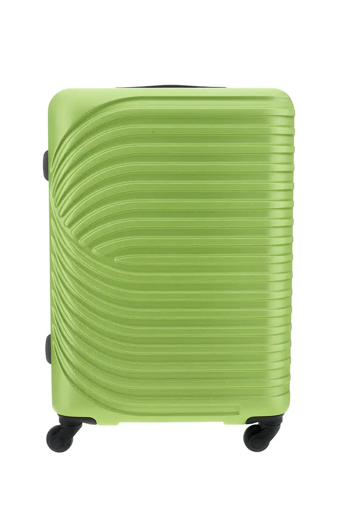 Trolley Valigia grande rigida verde 4 ruote Prima riga PR191/G [VERDE]