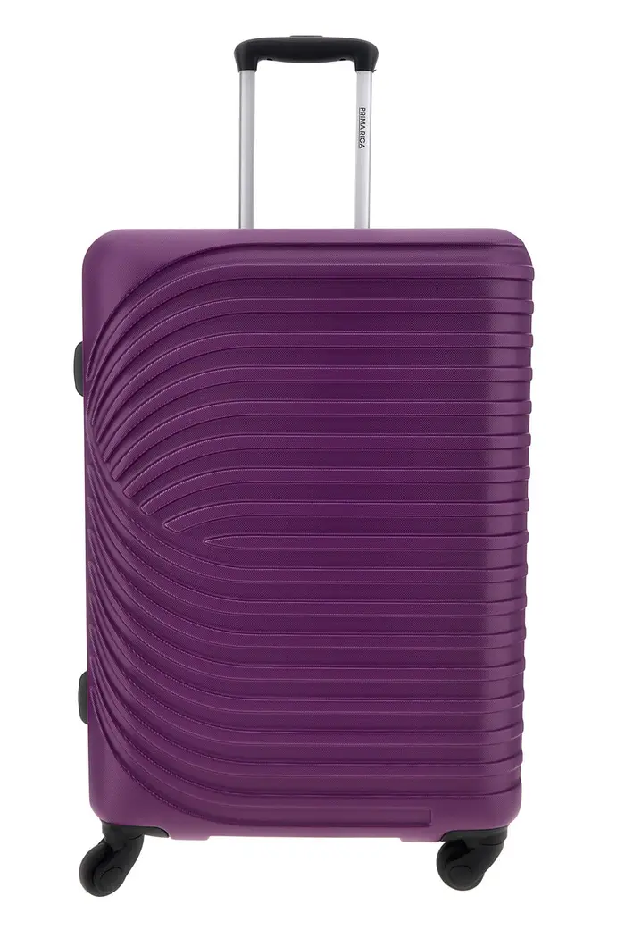 Trolley Valigia Media rigida viola 4 ruote Prima riga PR191/M [VIOLA]
