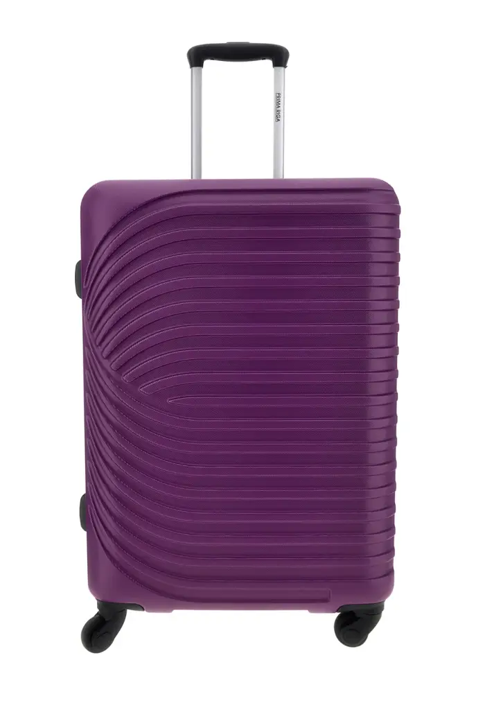 Trolley Valigia piccola rigida viola 4 ruote Prima riga PR191/P [VIOLA]
