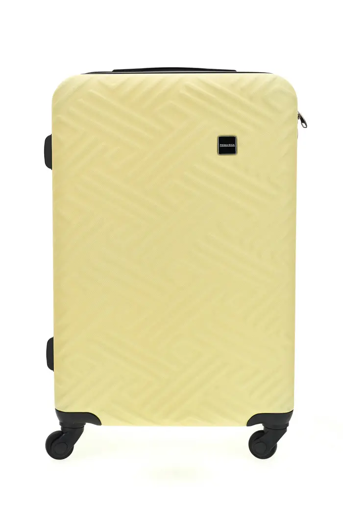 Valigia trolley grande in giallo rigida Prima Riga PR189/G [GIALLO]
