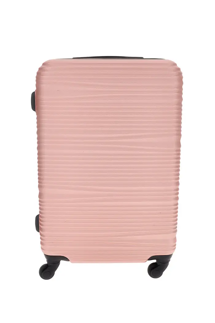 Valigia Trolley medio rosa 4 ruote multidirezionali Prima Riga PR172M [ROSA]