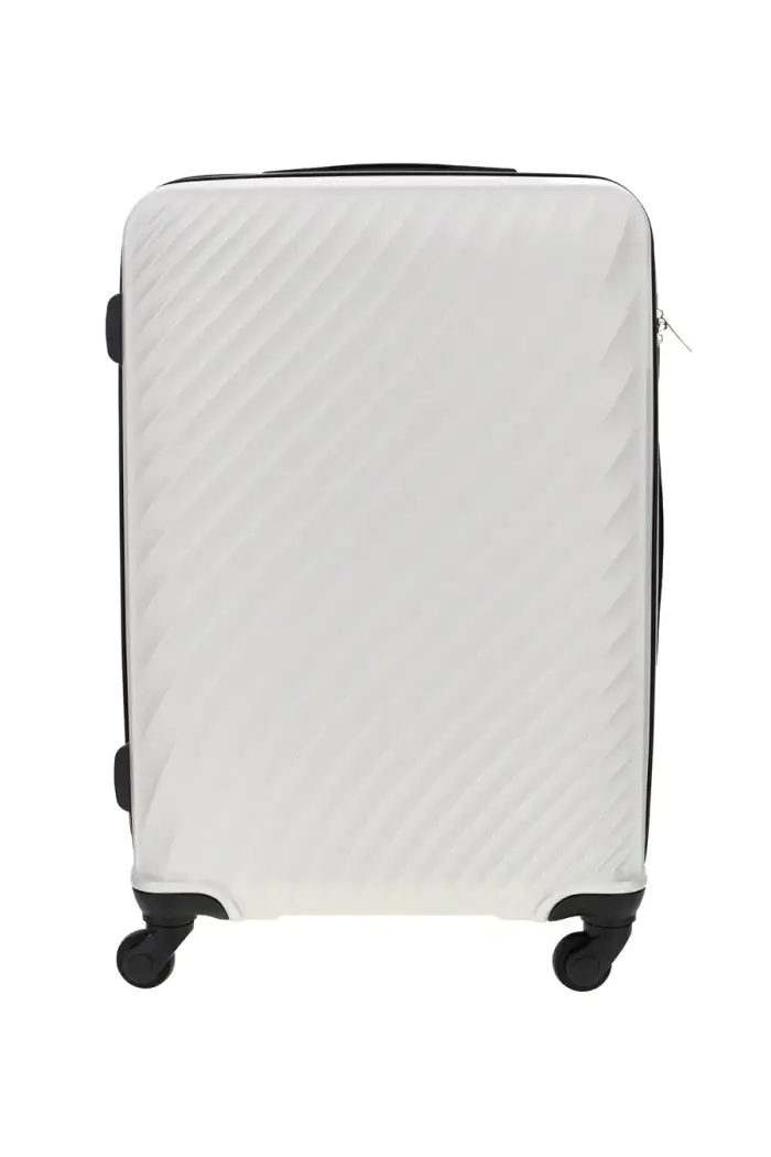 PRIMA RIGA Valigia trolley piccolo argento chiaro PR186/P [ARGENTO]