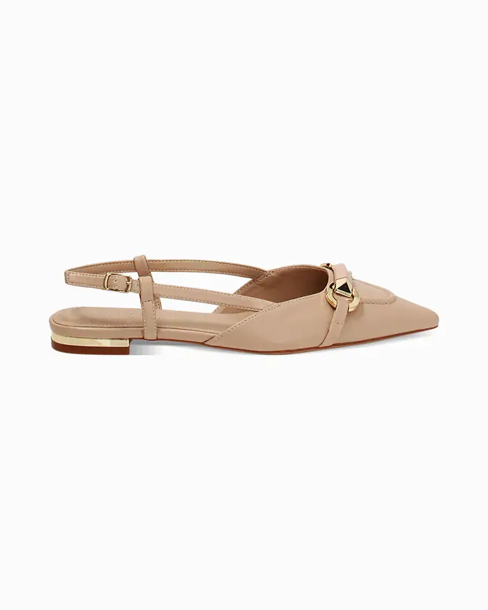 Ballerine slingback beige con fascino elegante BEIG