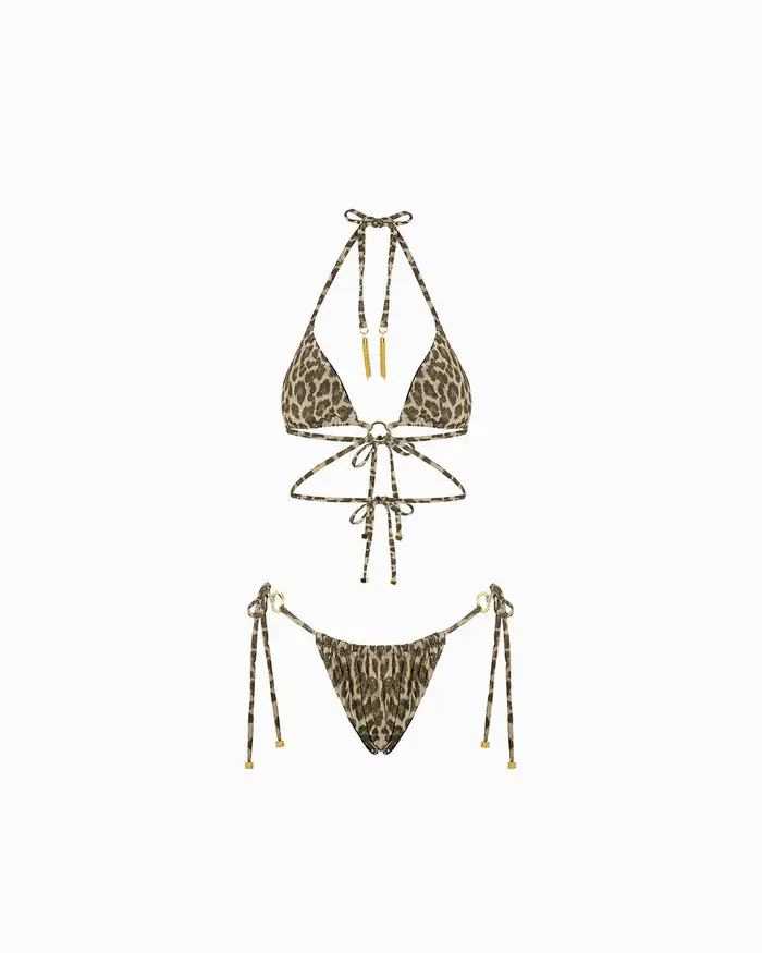 Primadonna Collection Bikini leopard con glitter LEOP