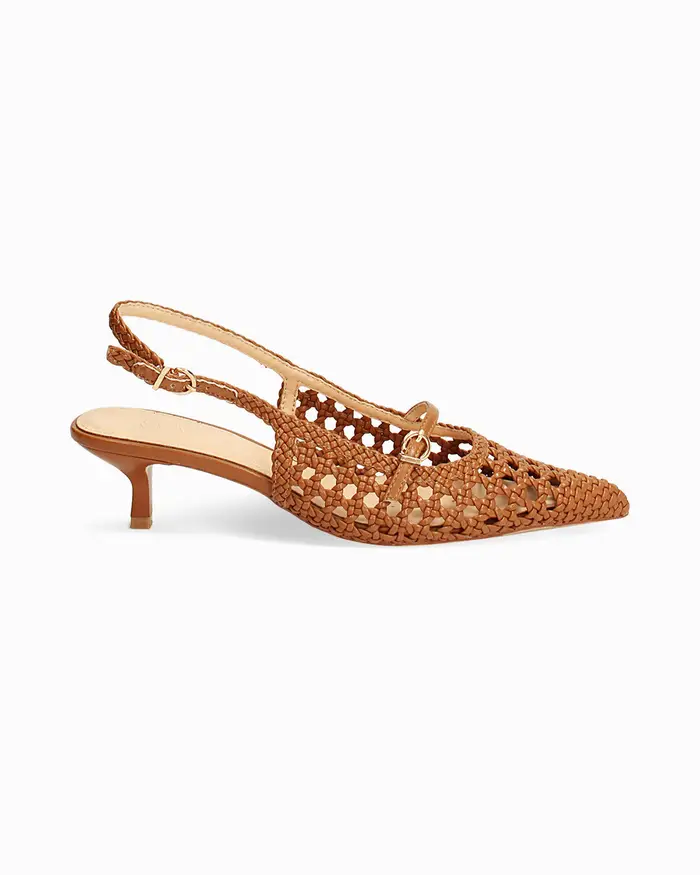Primadonna Collection Décolleté slingback cognac tacco 4,5 cm COGN