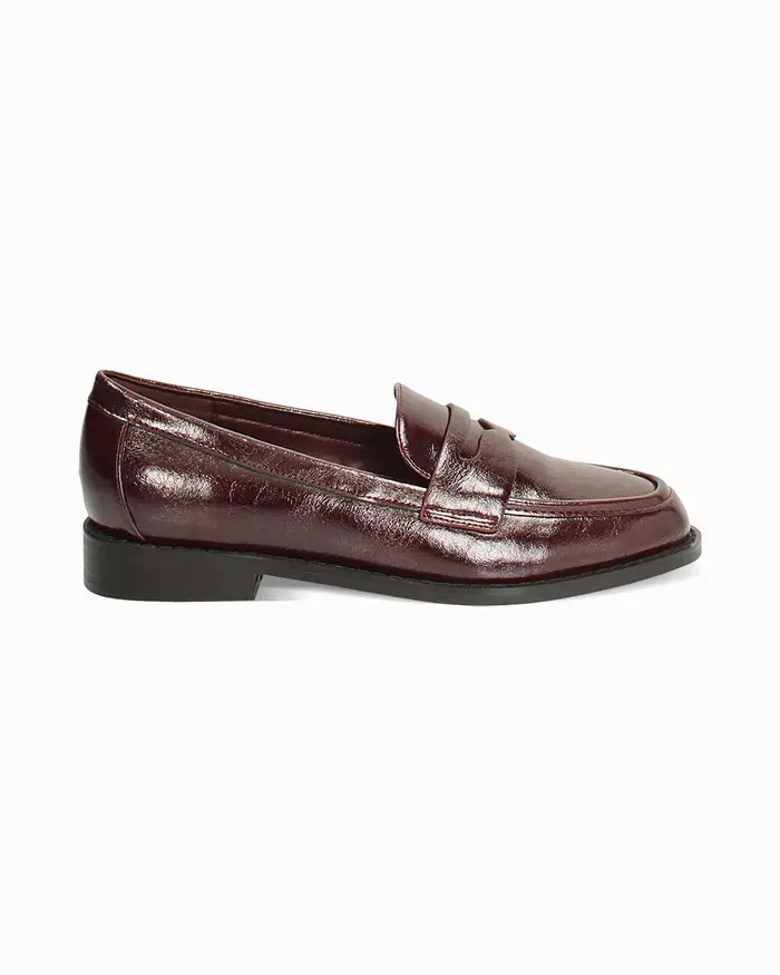 Mocassini bordeaux lucidi BORD