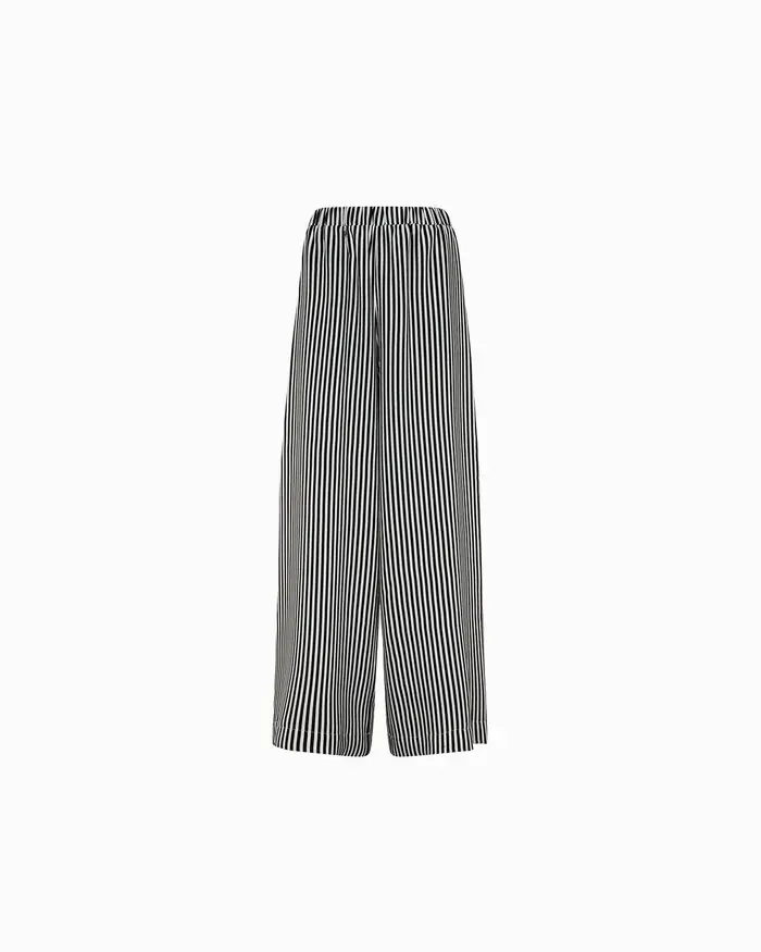 Primadonna Collection Pantaloni nero-beige con eleganti contrasti NEBE
