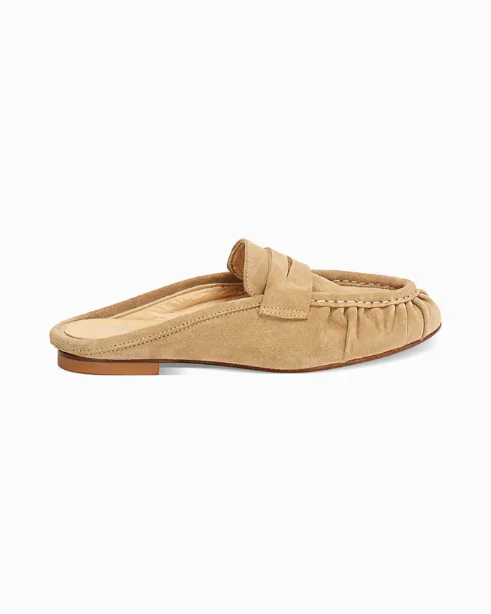 Sabot di camoscio taupe TAUP