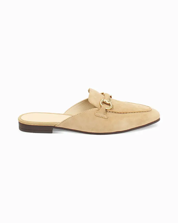 Sabot donna taupe in camoscio TAUP
