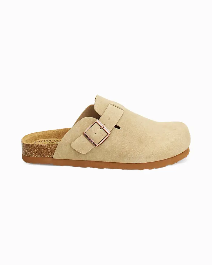 Sabot in camoscio taupe TAUP