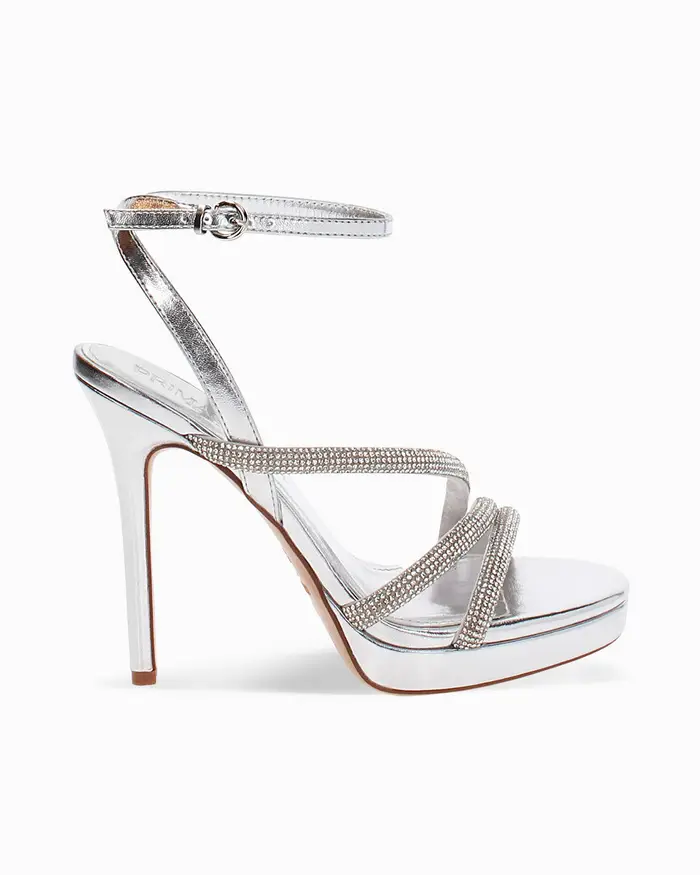 Primadonna Collection Sandali argento con tacco 11,4 cm ARGE