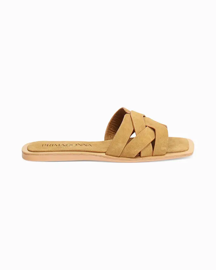 Sandali bassi cognac urban chic COGN