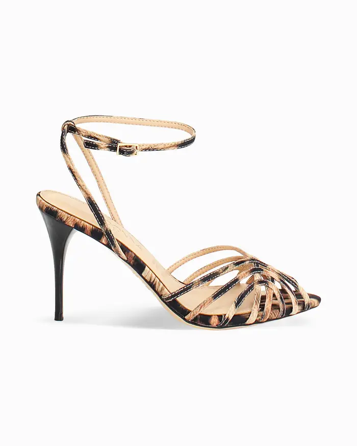 Primadonna Collection Sandali leopard con tacco 9 cm LEOP
