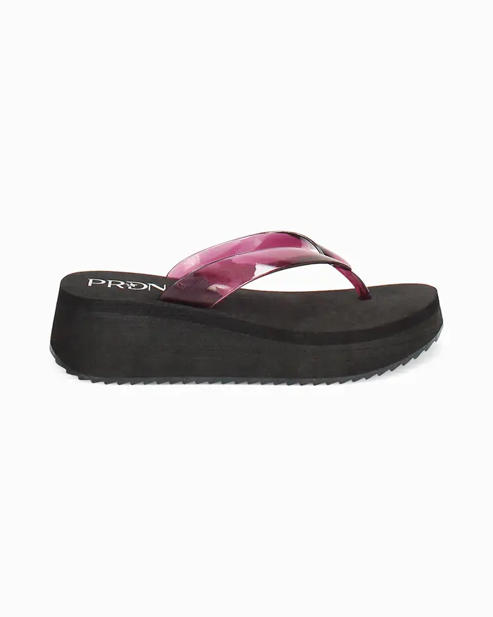 Primadonna Collection Sandali mare fucsia tacco 5 cm FUCS