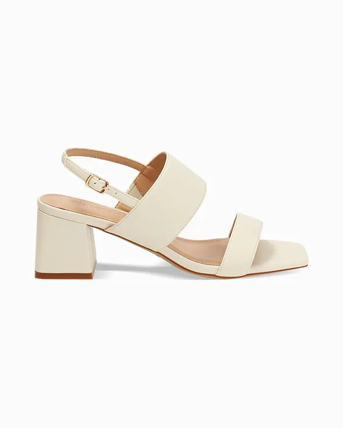 Sandali panna tacco 5,5 cm PANN