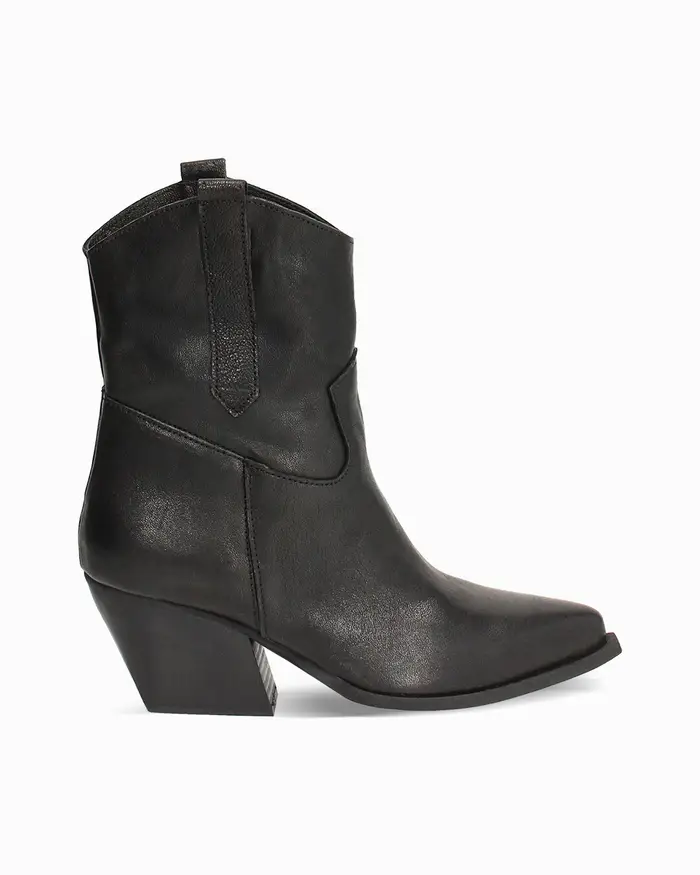 Primadonna Collection Tronchetti texani in pelle neri NERO
