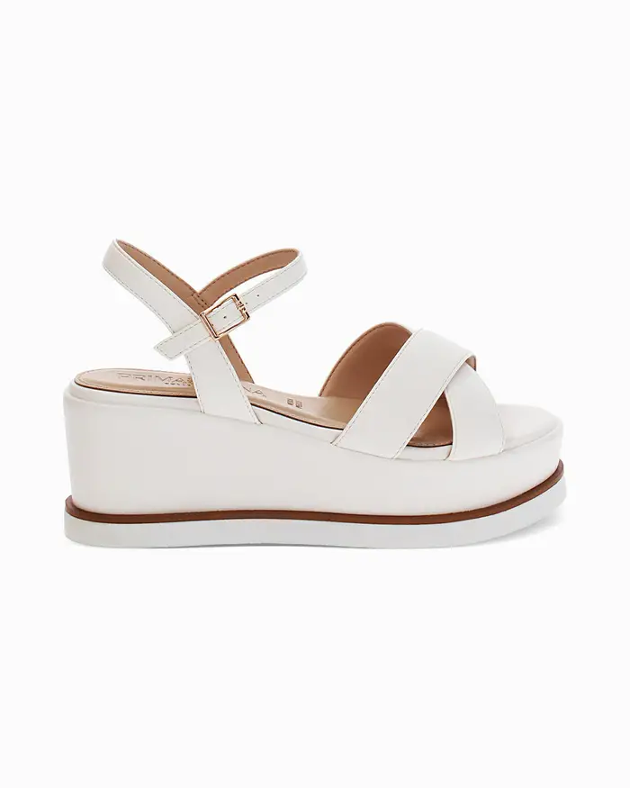 Primadonna Collection Zeppe bianche tacco 6,6 cm BIAN