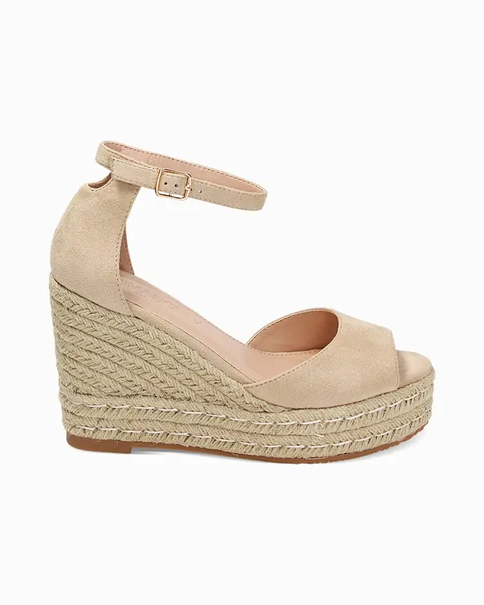 Primadonna Collection Zeppe donna beige in microfibra BEIG