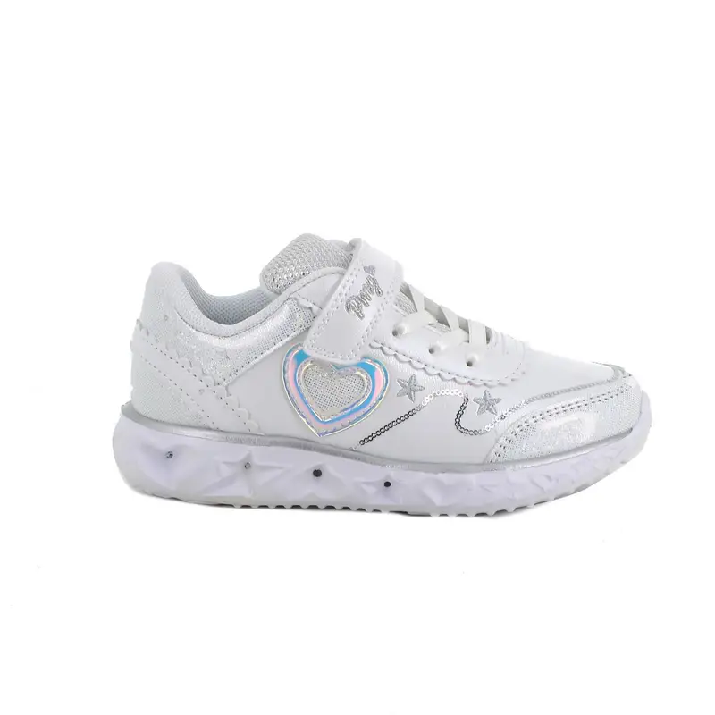 Primigi Sneakers da bambina bianco con strap