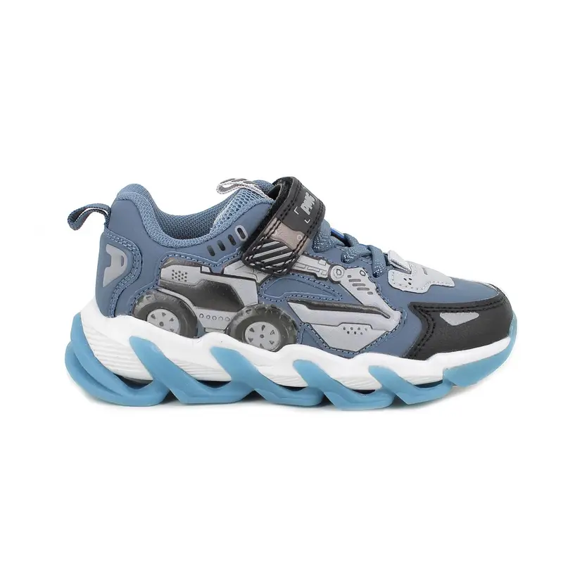 Primigi Sneakers da bambino celeste con strap