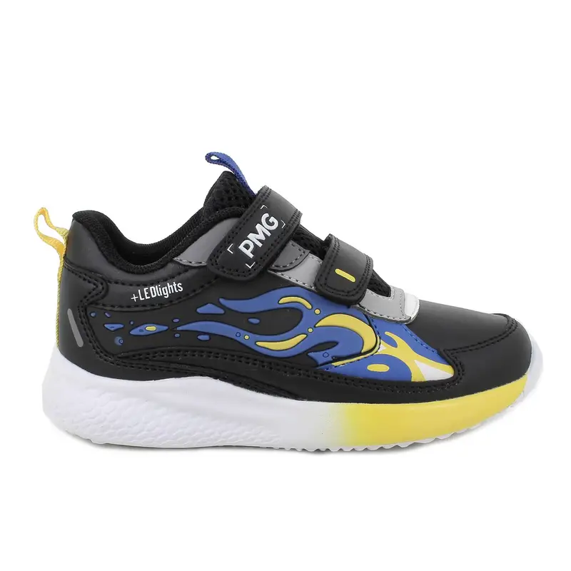 Primigi Sneakers da bambino nero con strap