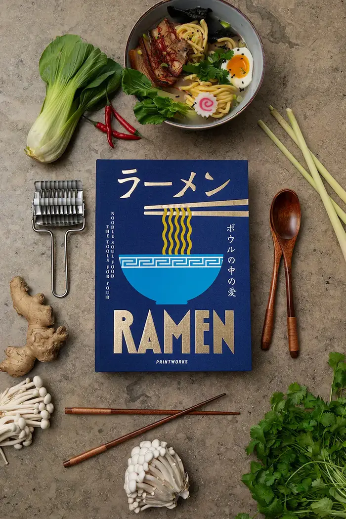 set di accessori per il ramen Ramen Tools 28 x 20 cm Blu navy miniatura 5