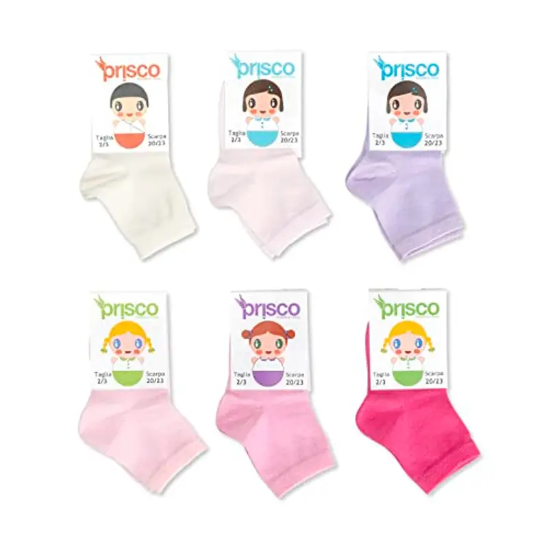 Prisco Calze Neonato Corallo 112919