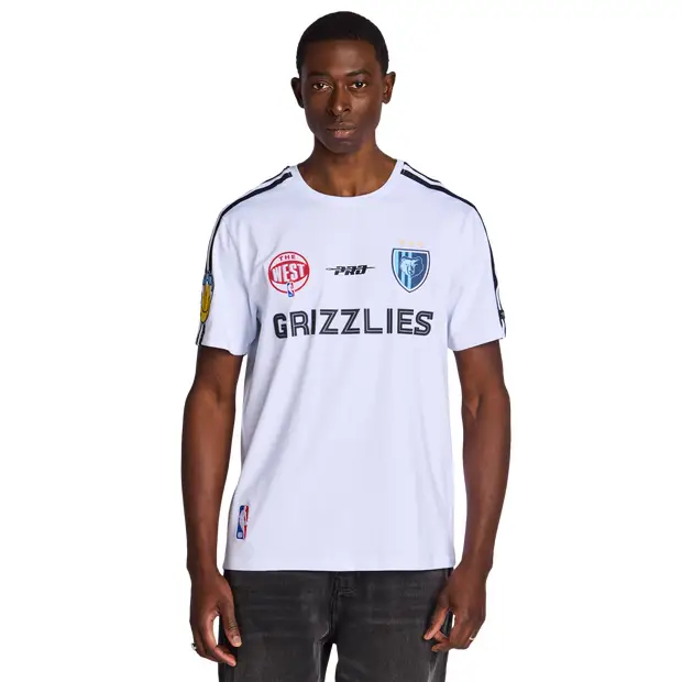 Pro Standard Memphis Grizzlies Ultras Soccer Uomo - Magliette Bianco - di cotone White