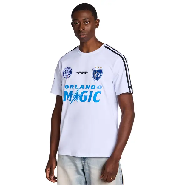 Pro Standard Orlando Magic Ultras Soccer Uomo - Magliette Bianco - di cotone White
