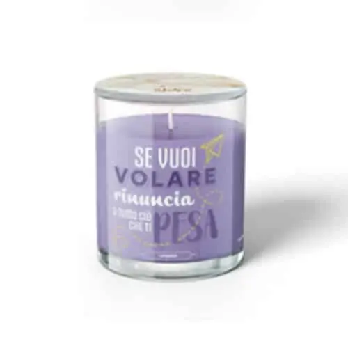 Profumi San Marino Candela Se Vuoi Volare - Lavanda