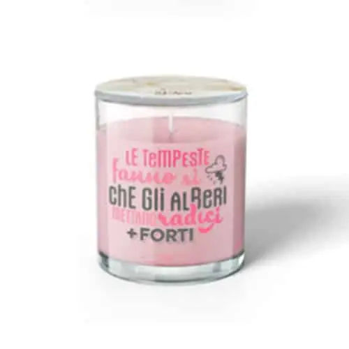 Profumi San Marino Candela Tempeste - Rosa