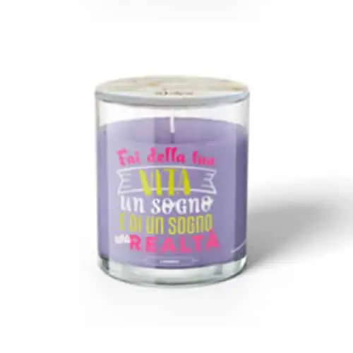 Profumi San Marino Candela Vita Sogno - Lavanda