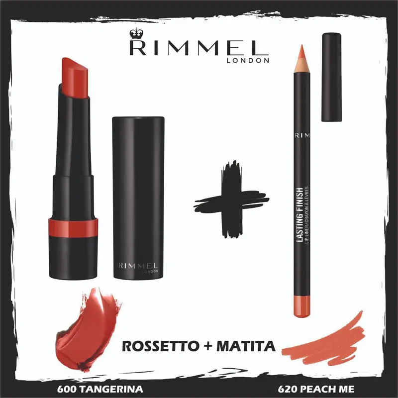 Profumi San Marino Rimmel London Rossetto 600 e Matita 620