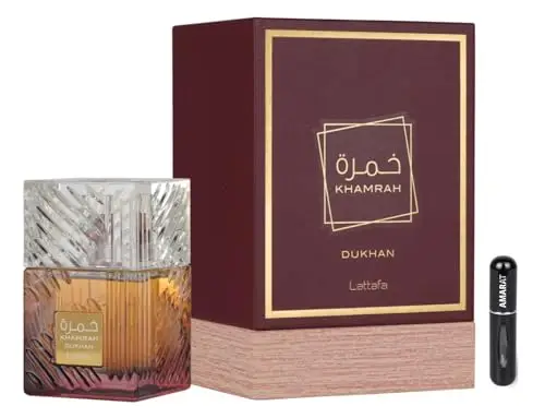 RESAES Resistant and aesthetic Profumo Khamrah Dukhan Eau de Parfum 100 ml, profumo arabo unisex a lunga durata, con atomizzatore